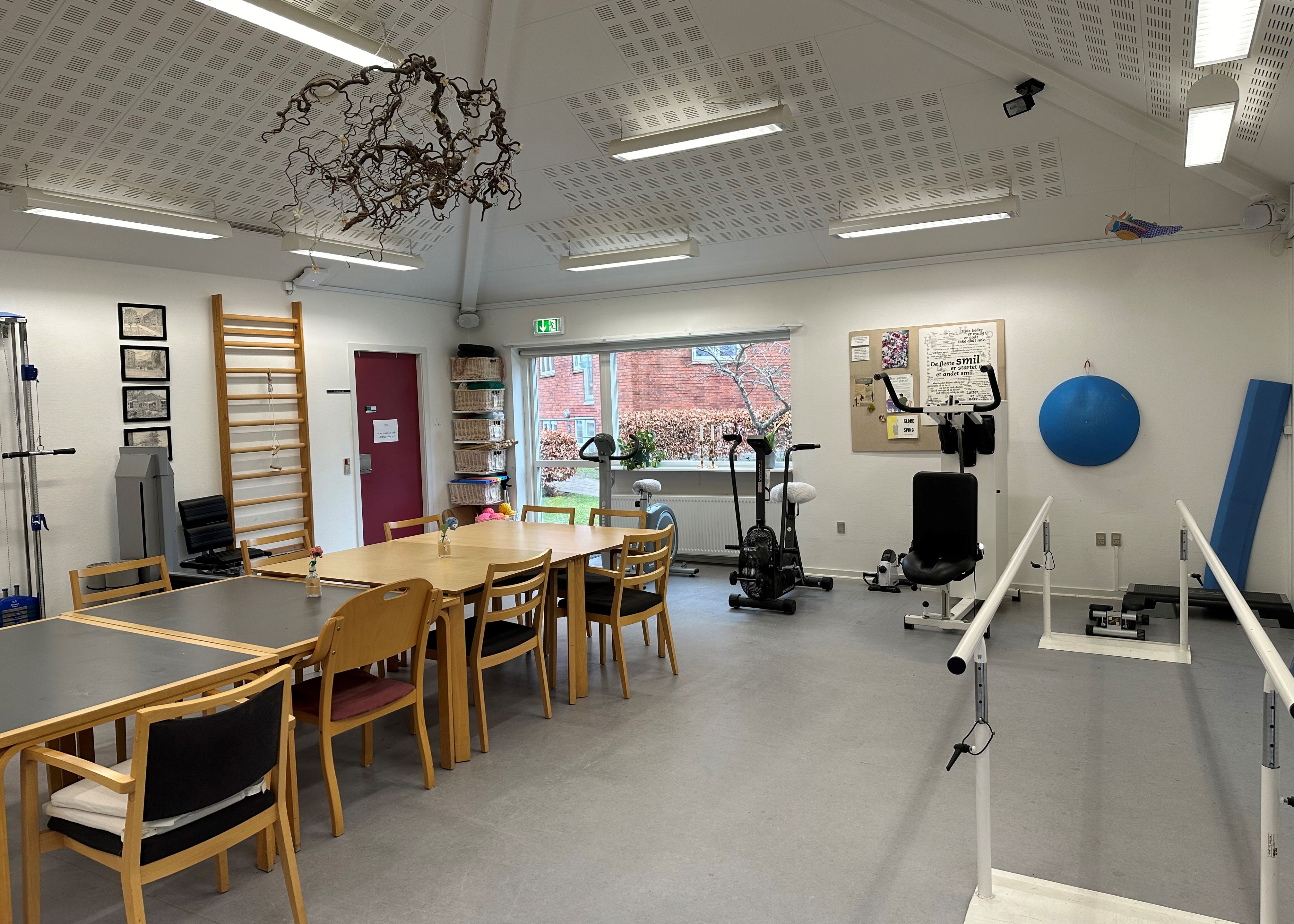 Bakkegårdens træningsmaskiner